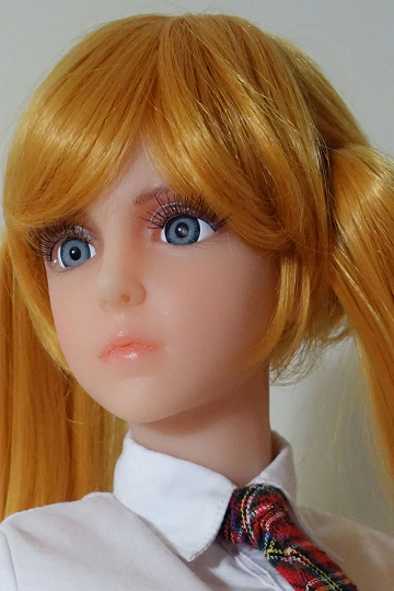 Anime Style Real Human Hair Wig for Sex Dolls & Cosplay