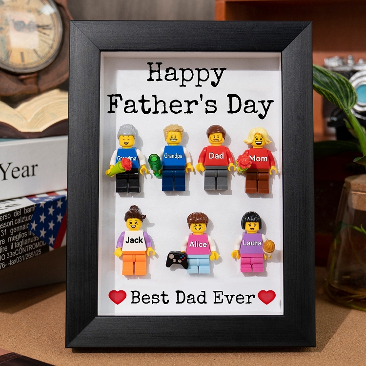 Personalized Minifigures for the Whole Family: Father’s Day Edition
