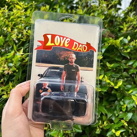 Personalisiertes Auto für den besten Papa der Welt – Vatertagsspecial