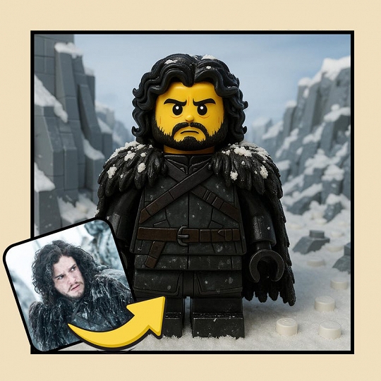 Custom Cartoon Minifigures Drawing – Turn Your Family into LEGO Characters