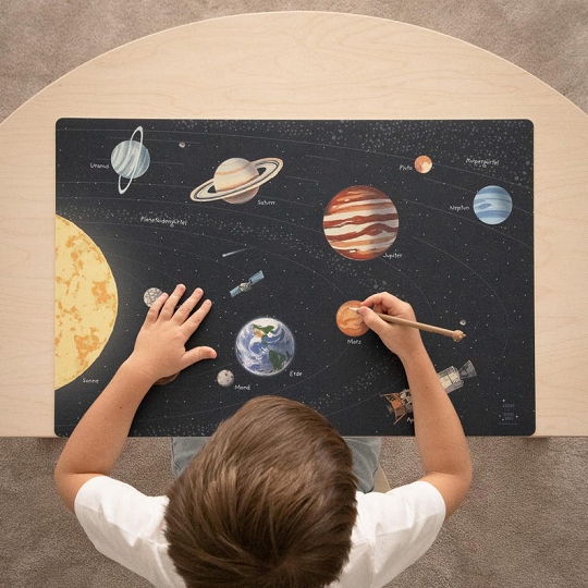Bunte Kinder Schreibtischunterlage für Schule und Zuhause