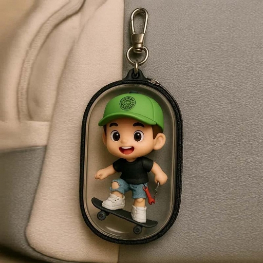 Custom 3D Character Backpack Charm – Cute Personalized Accessory & Unique Gift Idea