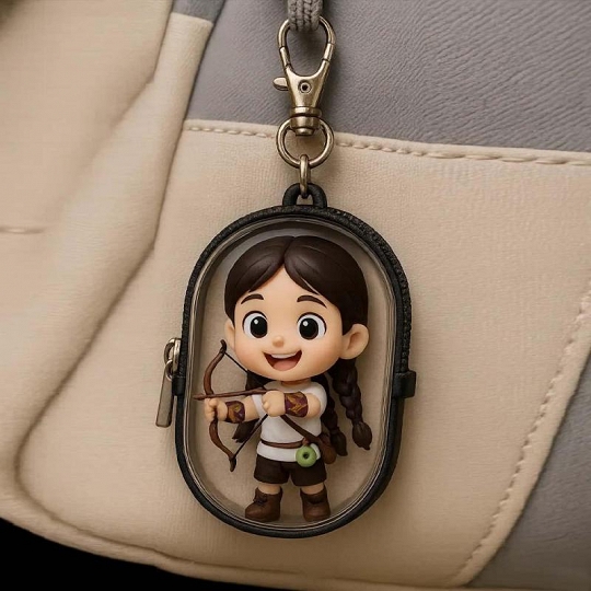 Custom 3D Character Backpack Charm – Cute Personalized Accessory & Unique Gift Idea