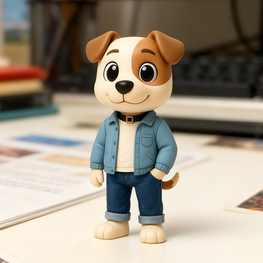 3D Custom Action Figure from Picture – Personalized Sports-Themed Gift for Any Occasion