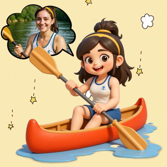 Custom 3D Sports Action Figure – Unique Personalized Gift for Fitness Enthusiasts