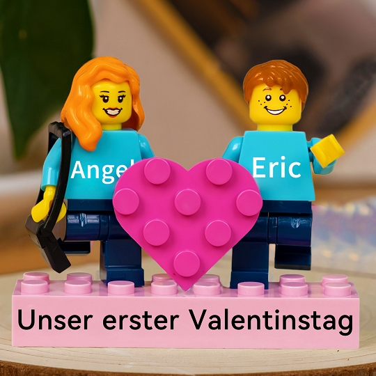 Personalisiertes Paarfiguren-Set mit Box – Ideal für Hochzeit & Verlobung