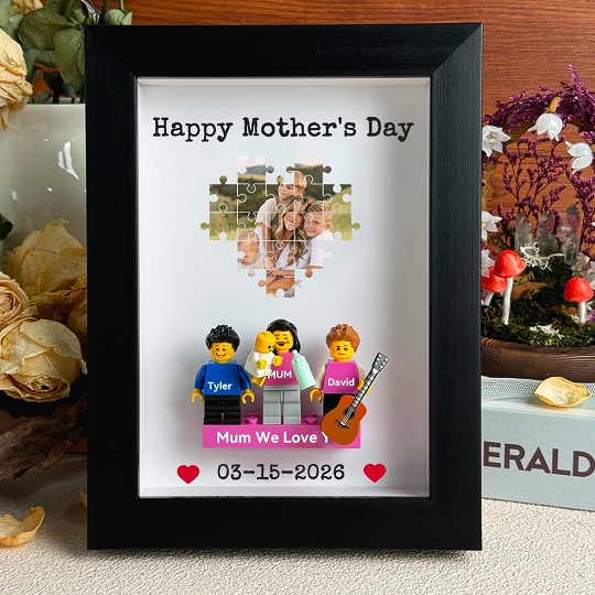 Custom Minifigures with Frame – A Unique Mother’s Day Gift for Mum