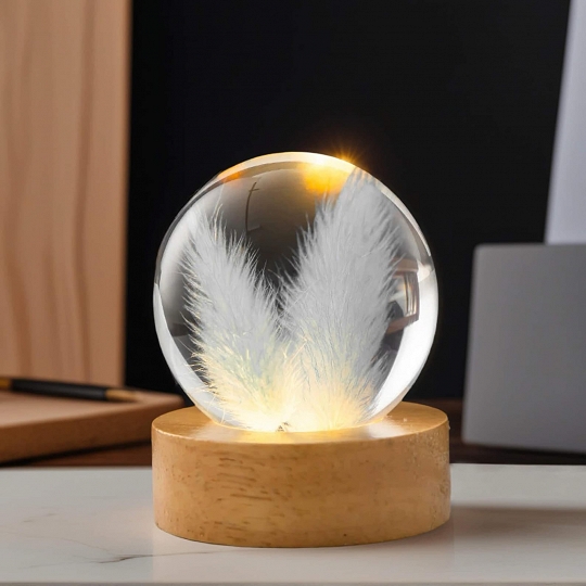 Mother’s Day Resin Flower Night Light