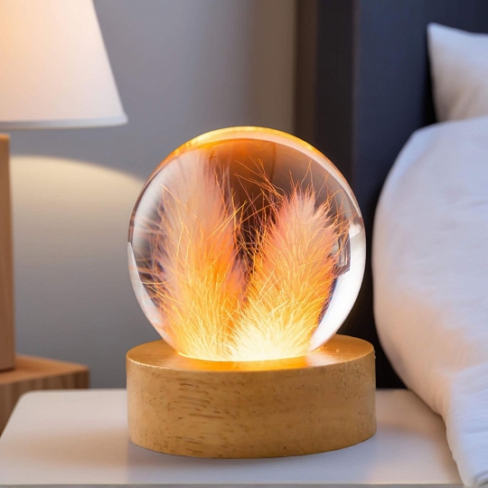 Mother’s Day Resin Flower Night Light