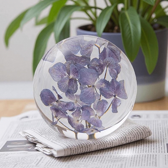 Decorative Resin Flower Lamp for Mother