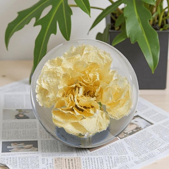Unique Resin Flower Lamp for Mom Gift