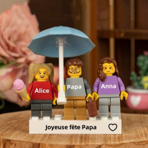 Figurine personnalisée pour papa, cadeaux personnalisés pour la fête des pères