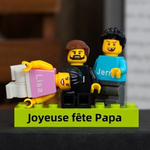 Figurine personnalisée pour papa, cadeaux personnalisés pour la fête des pères
