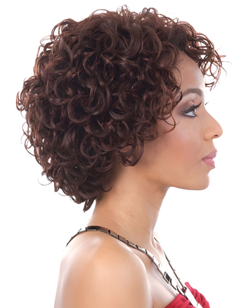 Short Curly Capless Synthetic Wig for Women
