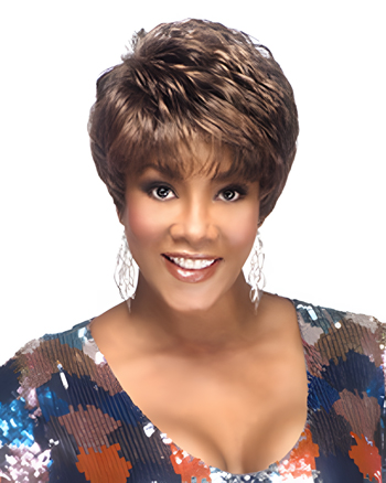 Trendy Short Curly Synthetic Capless Wig for African American Women