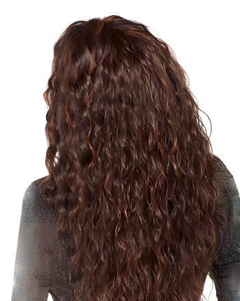 Stylish Long Wavy Synthetic Capless African American Wig