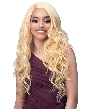Long Blonde Wavy Capless -Wig – Soft Golden Curls with Natural Hairline