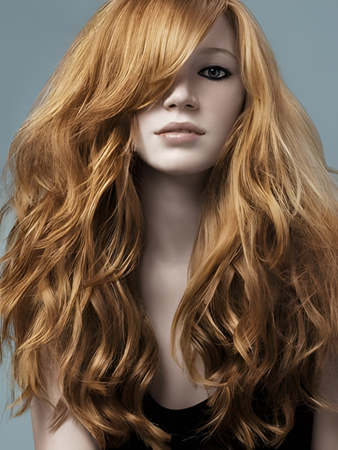 Marvelous Wavy Remy Human Hair Capless Wig