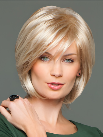 Synthetic Straight Capless Wig