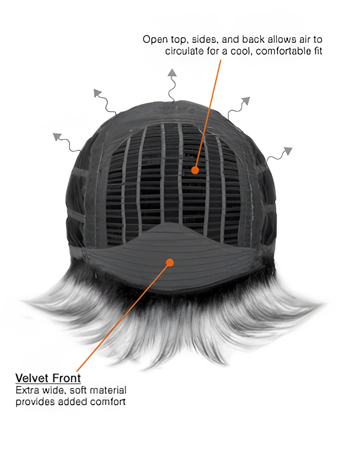 Shimmering Capless Remy Human Hair Wig