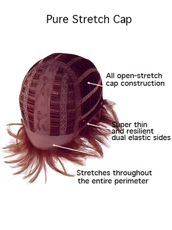 Short Micro-Kink Synthetic Capless African American Wig