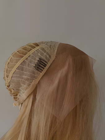 Medium Wavy Lace African American Wig