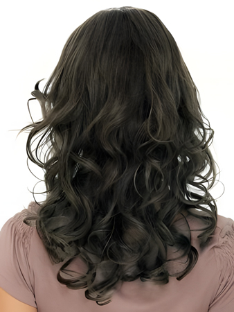 Wavy Long Full Lace Remy Hair African American Wig