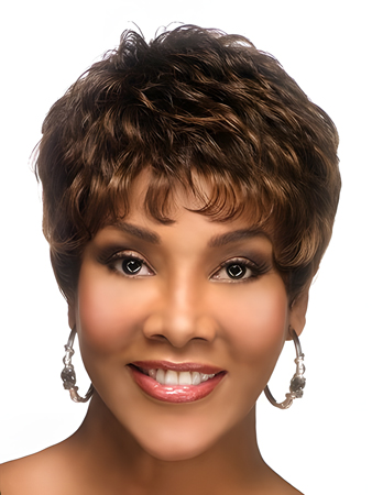 Glamorous Wavy Lace Front Synthetic Wig 