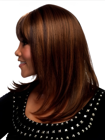 Modern Human Hair African American Wig