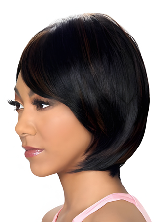 Synthetic Stunning Medium Straight Capless Wig