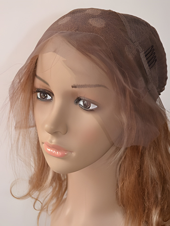 Curly Brown African American Wig