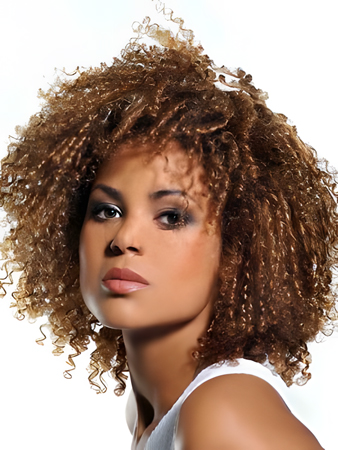 Glamorous Full Lace Synthetic Curly Wig