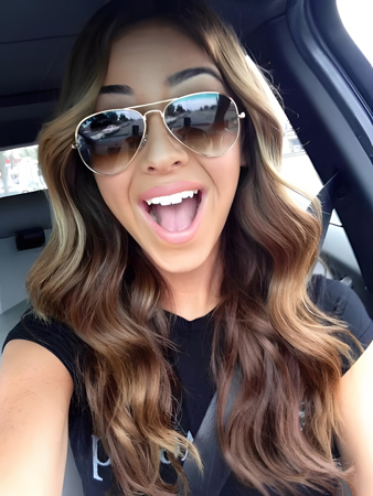 Adorable Lace Front Human Hair Wavy Wig