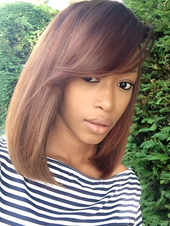 Comfortable Capless Remy Human Hair Straight Wig