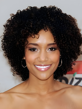 Seductive Lace Front Synthetic Curly Wig