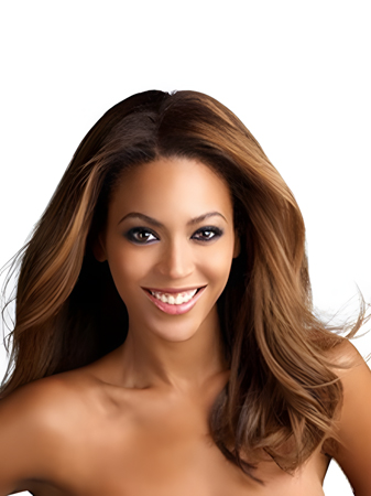 Gorgeous Lace Front Remy Human Hair Wavy African American Wig