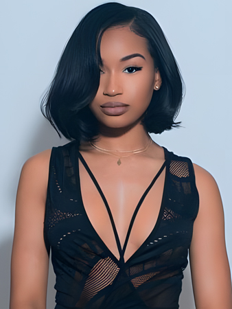 Charming Lace Front Wavy Synthetic African American Wig