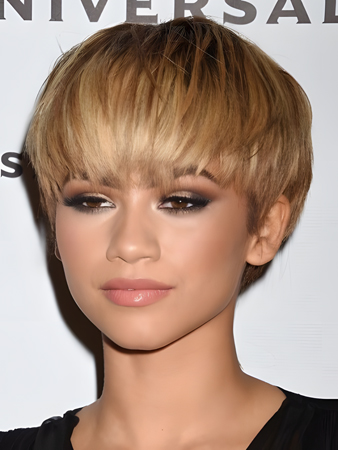 Amazing Straight Remy Human Hair Capless African American Wig