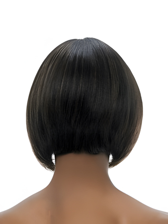 Fashionable Capless Synthetic Straight African American Wig