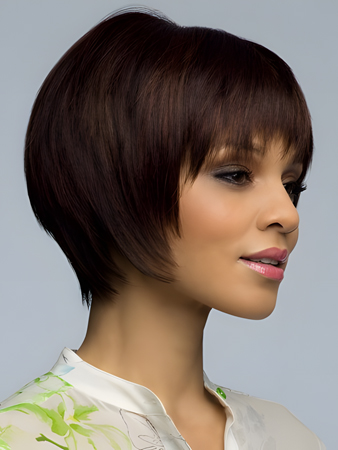Bob Style Short Straight Capless Synthetic Wig