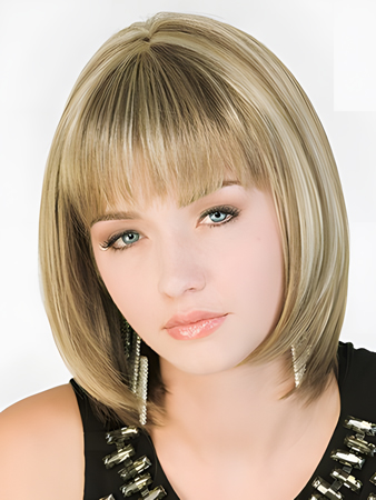 2018 New Style Monofilament Straight Bob Wig