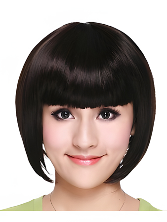 Bob Style High Quality Synthetic Straight Wig