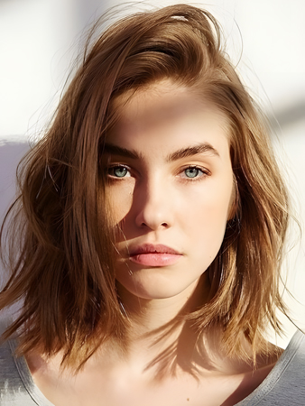 Smooth Lace Front Wavy Synthetic Bob Wig