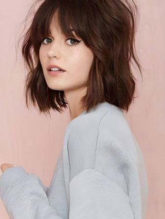 Flattering Capless Wavy Synthetic Bob Wig