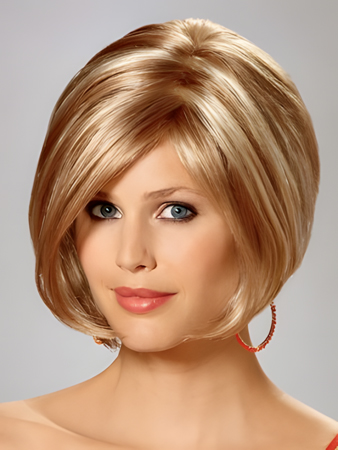 Bob Style Victoria Short Silky Straight Wig