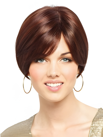 Bob Style Synthetic Full Lace Wig