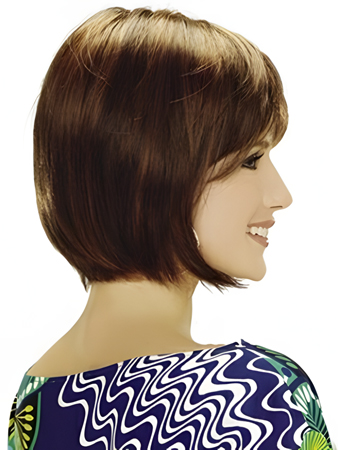 Bob Style Beautiful Collar Length Synthetic Wig