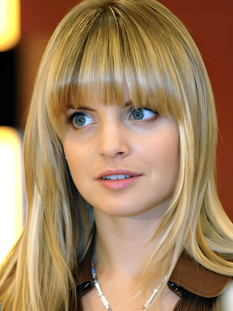 Mena Suvari Synthetic Straight Celebrity Wig