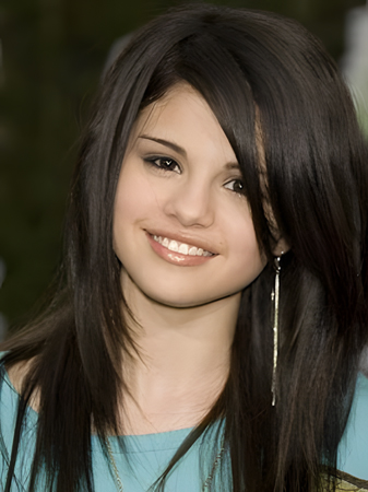 Sexy Selena Gomez's Long Straight Celebrity Wig