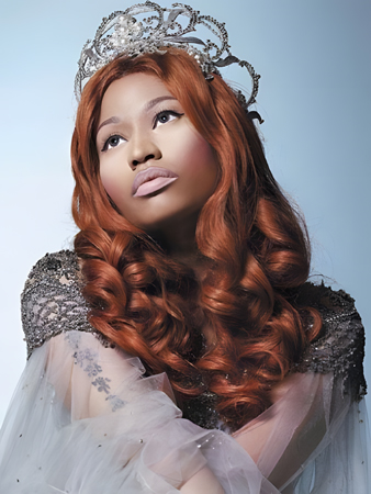 Long Length Nicki Minaj Wavy Brown Celebrity Wig